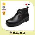 Billig $ 9 gute Qualität 2015 Winter warme High Cut Plüsch Leder Männer Schuhe